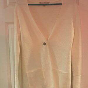 Belford Cream Button Sweater